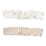 Little Dutch Haarband 2 Pack Newborn Naturals - Sand/ Baby Bunny