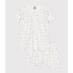 Petit Bateau Korte Katoenen Kinder Pyjama Met Vruchtenprint