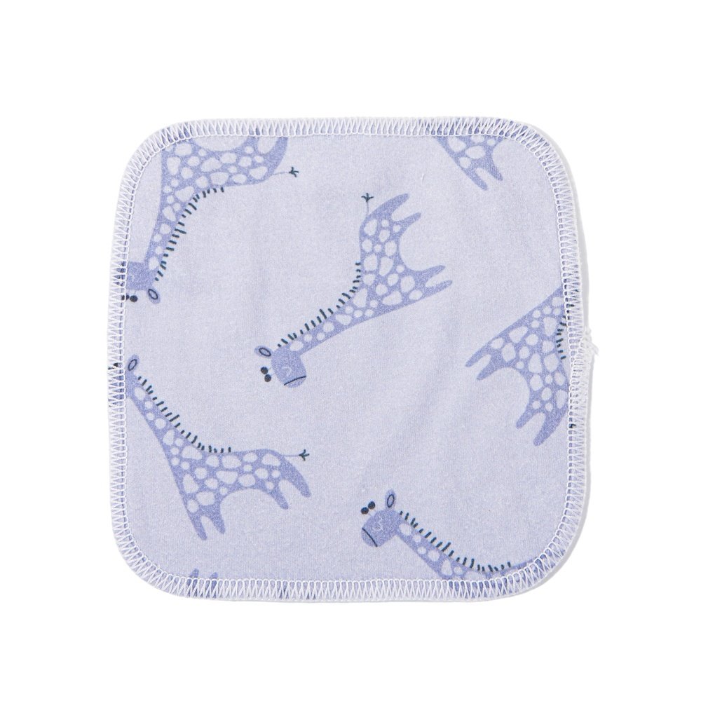 WASBARE BABYDOEKJES SET 10 ST BLUE GIRAFFE