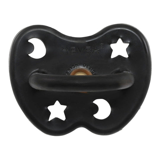 Hevea Fopspeen Orthodontisch 3-36 M - Outer Space Black