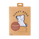 Happy Bear Wasbare Pocketluier - Giraffe
