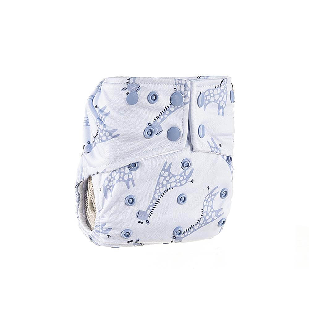 Happy Bear Wasbare Pocketluier - Giraffe