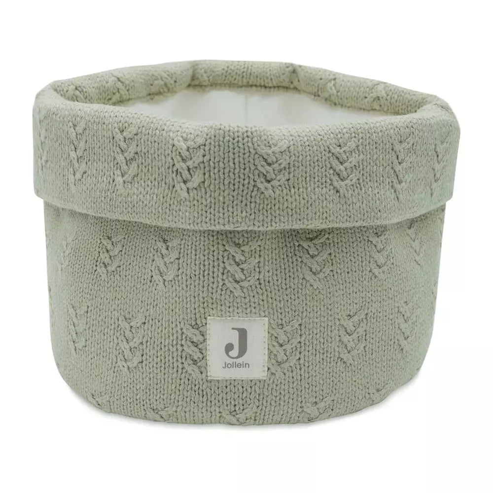 Commodemandje Grain Knit Olive Green