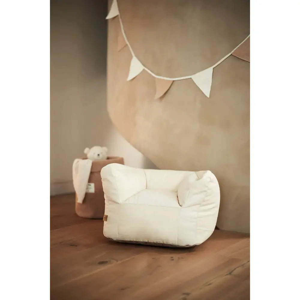 Kinderfauteuil Twill - Natural