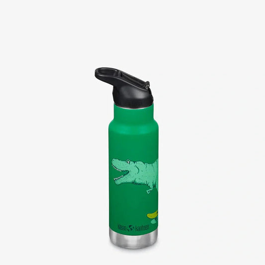 Klean Kanteen Thermofles Met Lekvrije Sportdop - Dinosaurus