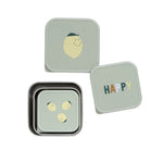 Lässig Roestvrije Snackbox 3 Delige Set - Happy Fruits Lemon