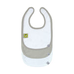 Lässig Set Van 3 GOTS Newborn Slabbetjes - Rainbow/ Beige