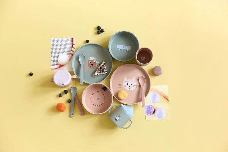 Lässig – Eetset PP/Cellulose Tiny Team Cat