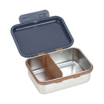Lässig Lunchbox / Brooddoos Roestvrij Staal Little Gang - Smile Navy
