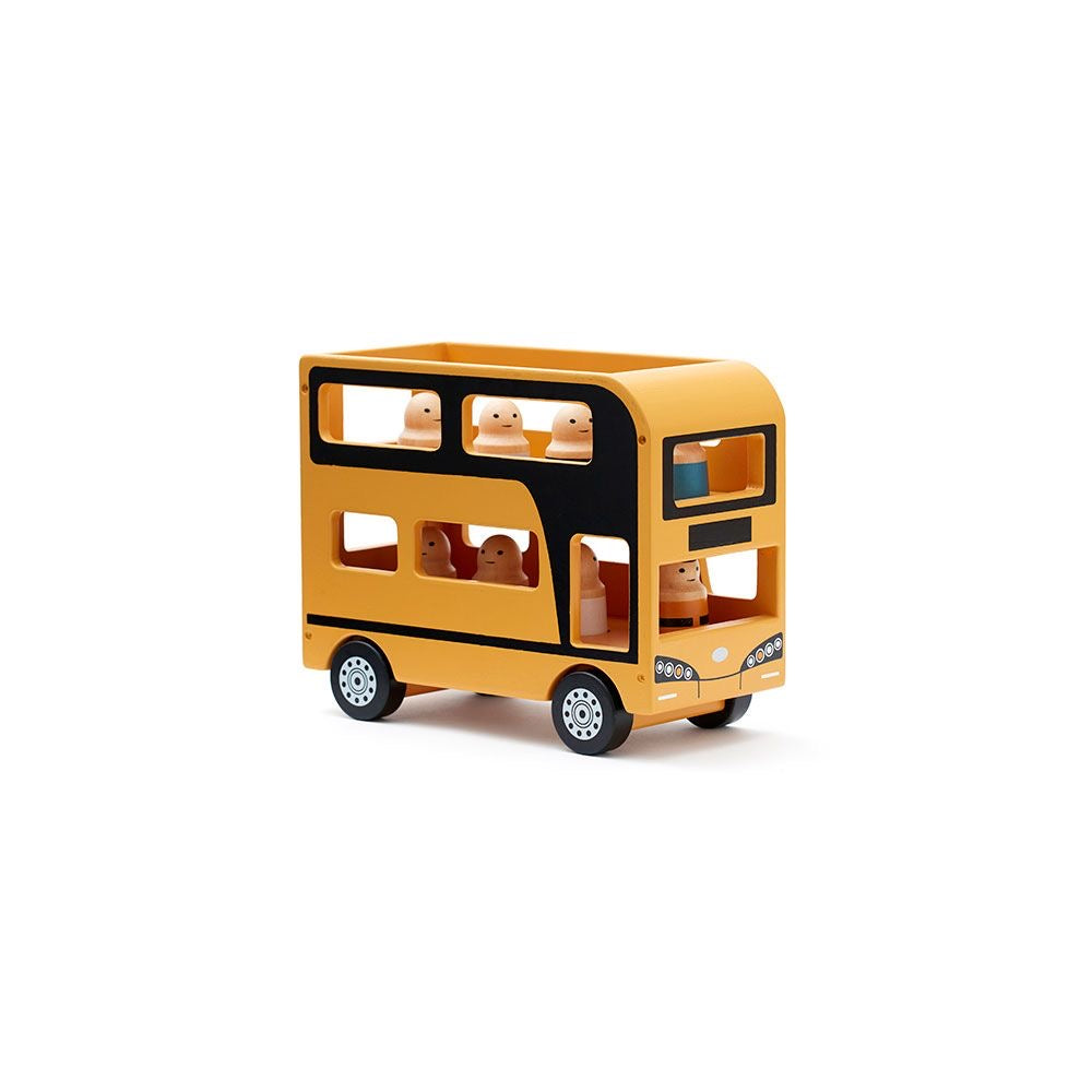 Kid's Concept Houten Bus Dubbeldekker