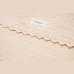 Koeka Wiegdeken 75x100cm - Lace Elba - Natural