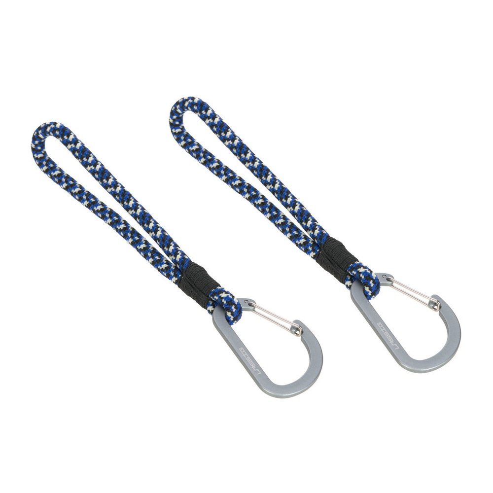 Kinderwagenhaak koord 2 St. - Cas Mix Stroller Hooks Cord - Black/Blue/Vanilla