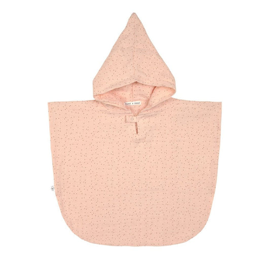 Lässig Tetra Poncho - 24-36 maanden - Dots Peach Rose