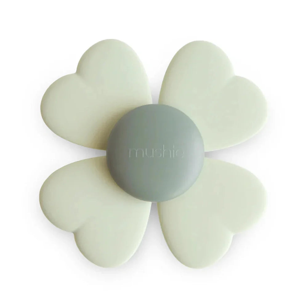 Mushie Spinner Met Zuignap - Klavertje Vier