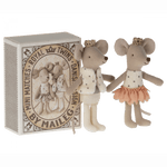 Maileg Miniatuur Royal Tweeling In Luciferdoosje - Royal Twins - Little Sister and Brother