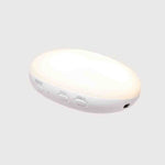 Moonie Konijn The Humming Bunny Organic 2.0 - Cappuccino Natur | Witte Ruis Knuffel Met Lichtje