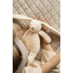 Moonie Konijn The Humming Bunny Organic 2.0 - Polar Natur | Witte Ruis Knuffel Met Lichtje