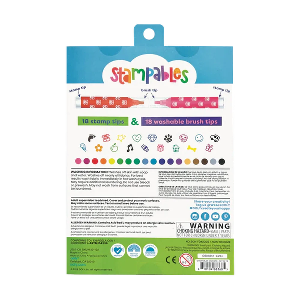 Ooly Stampables - Stiften En Stempels