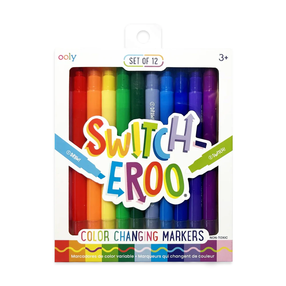 Ooly Kleurveranderende Stiften Switch-Eroo | Set van 12