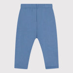 Petit Bateau | Fleece Babybroekje - Beach Blauw