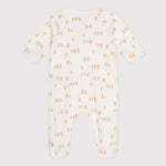 Petit Bateau | Fleece Babypyjama - Kuikentjes