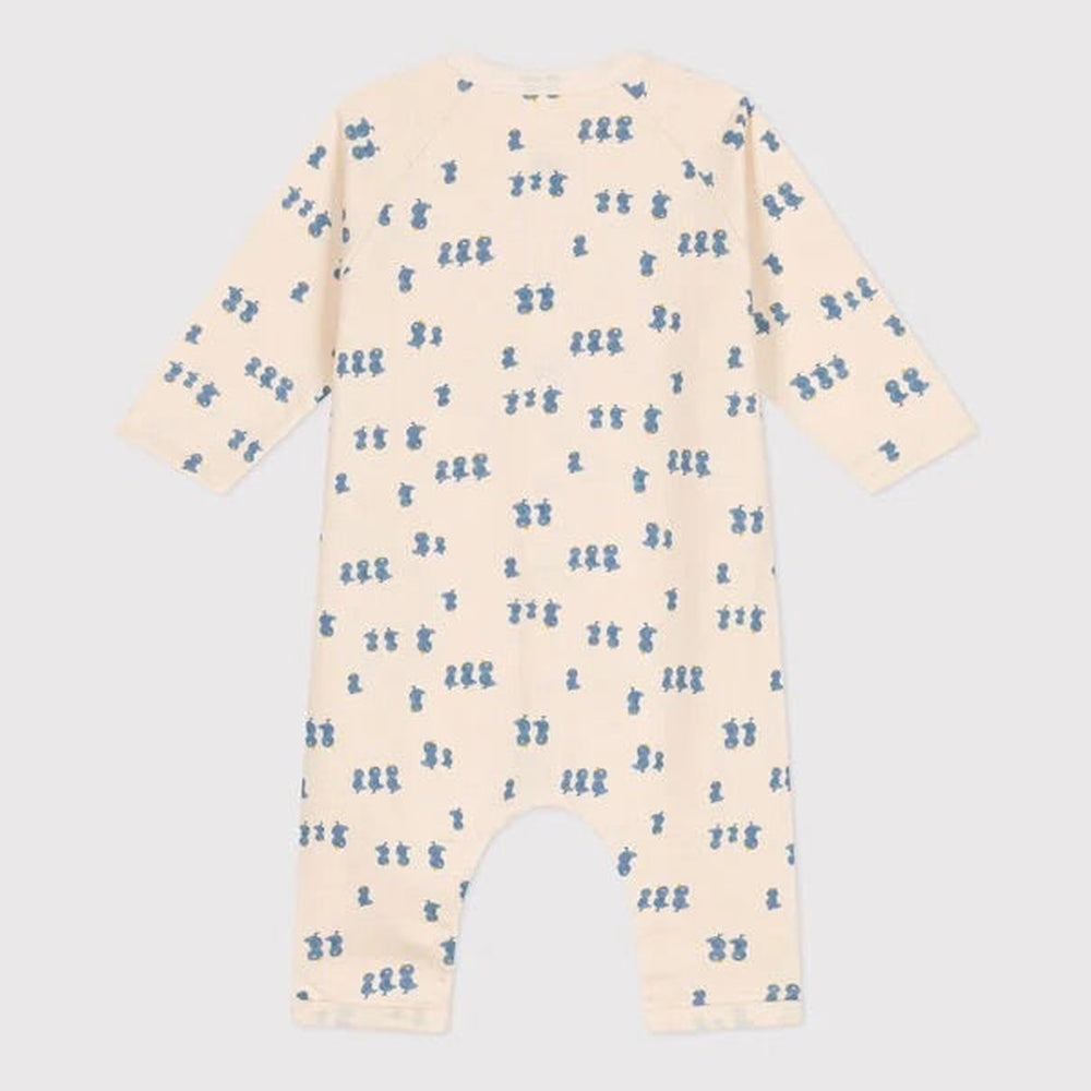 Petit Bateau | Lang Babypakje In Fleece - Kuikentjes