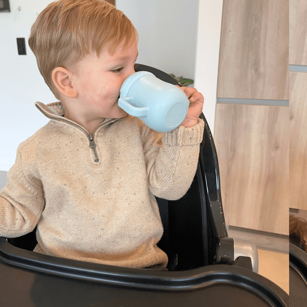 Kopie Pinnawala drinkbeker met rietje l Roze