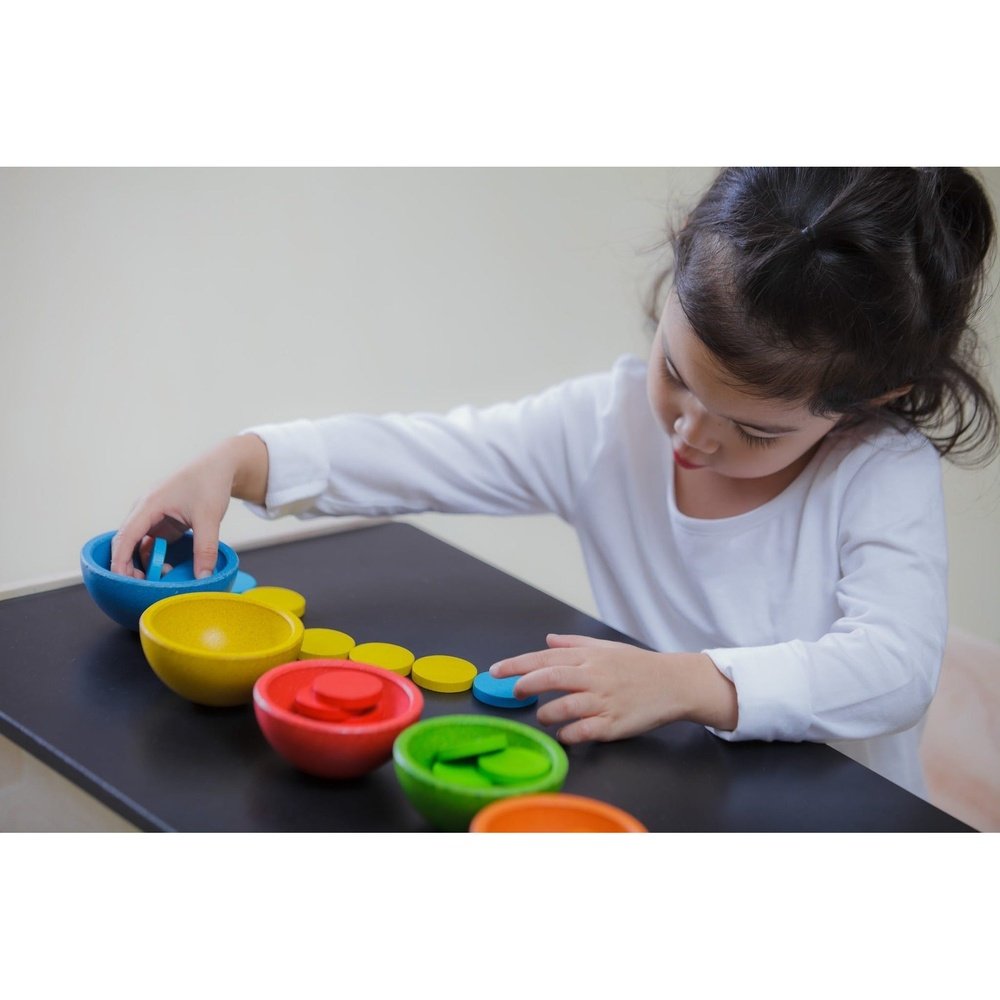 Plantoys Sort & Count Cups