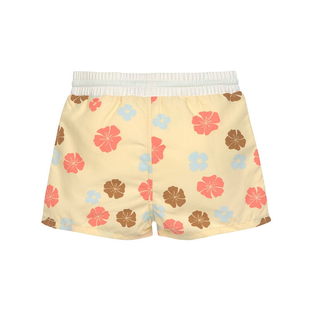 Lässig Zwemshort - Flowers Vanilla