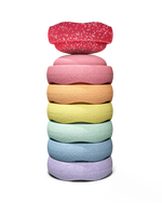 Stapelstein Original Special MINI Rainbow Pastel Blush - Limited Edition