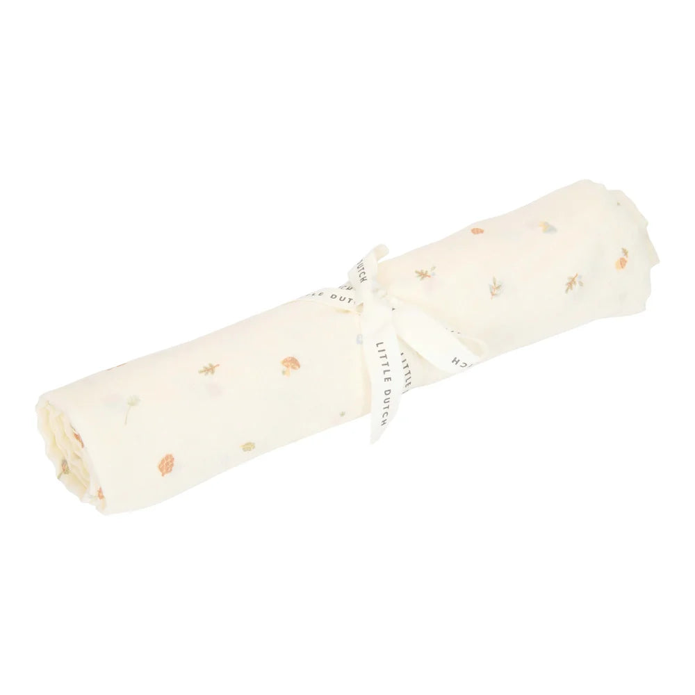 Little Dutch Hydrofiele Doek / Tetradoek / Swaddle doek 120x120 Cm - Forest Treasures
