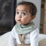 Timboo Bandana Slabbetje Dubbele Laag - Whisper Green