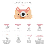 The Zoofamily Zoo Friends - Fox | Kindercamera