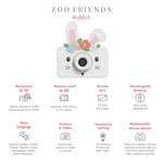 The Zoofamily Zoo Friends - Rabbit Flower | Kindercamera