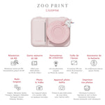 The Zoofamily Zoo Print - Unicorn | Kindercamera Met Instant Printing