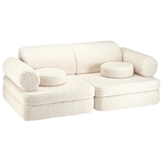 Wigiwama Zetel Set - Cream White Settee