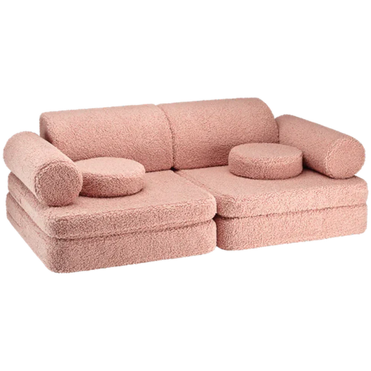 Wigiwama Zetel Set - Guava Pink Settee