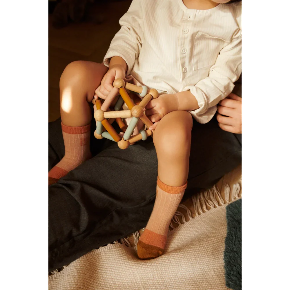 Liewood Annemette Baby Motorisch Speelgoed - Mosterd Multimix