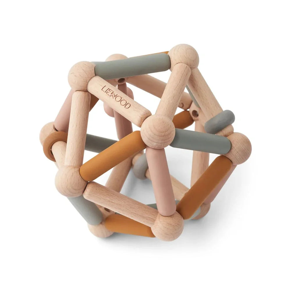 Liewood Annemette Baby Motorisch Speelgoed - Mosterd Multimix