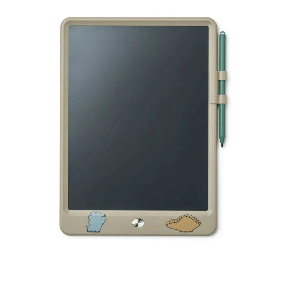 Liewood Zora Magic Drawing Board - Magisch tekenbord - Dinosaurs / Mist