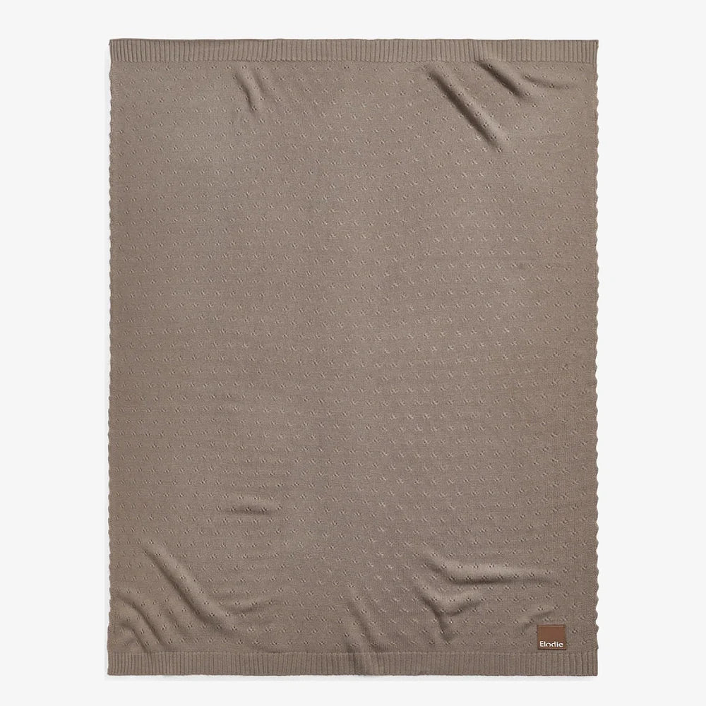 Elodie Details Dekentje Pointelle - Tender Taupe
