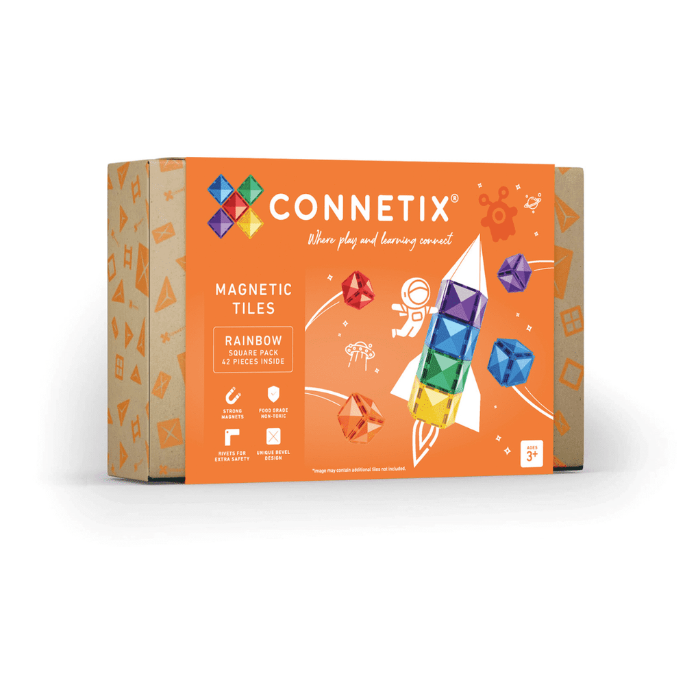Connetix Rainbow Square Pack | 42 onderdelen
