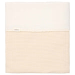 Koeka Wiegdeken Cotton Fleece Malaga Warm White - Wiegdekentje 75x100 cm