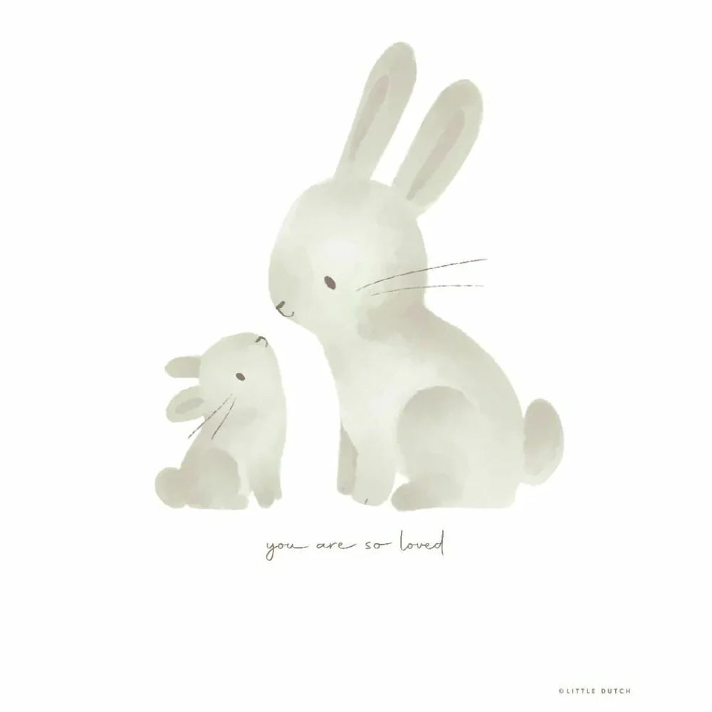 Little Dutch A3 Poster Baby Bunny