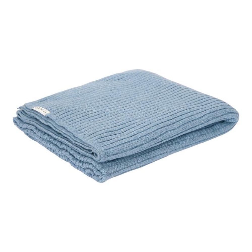 Little Dutch Wiegdeken Pure Denim Blue