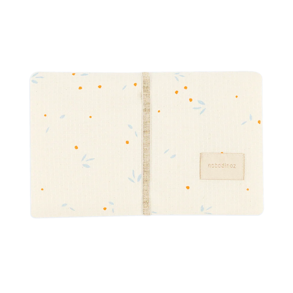 Nobodinoz Waterproof Verschoningsmat - Orange Cherrie