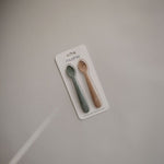 Mushie Babylepel - Dried Thyme / Natural