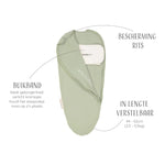 Puckababy Piep - Olive - 44-62cm | 2,5 - 5,5 kg