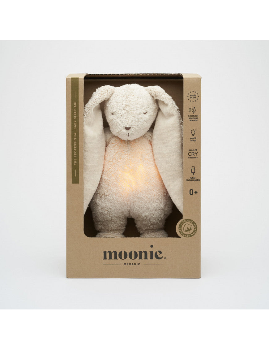 Moonie Konijn The Humming Bunny Organic - Sand Natur