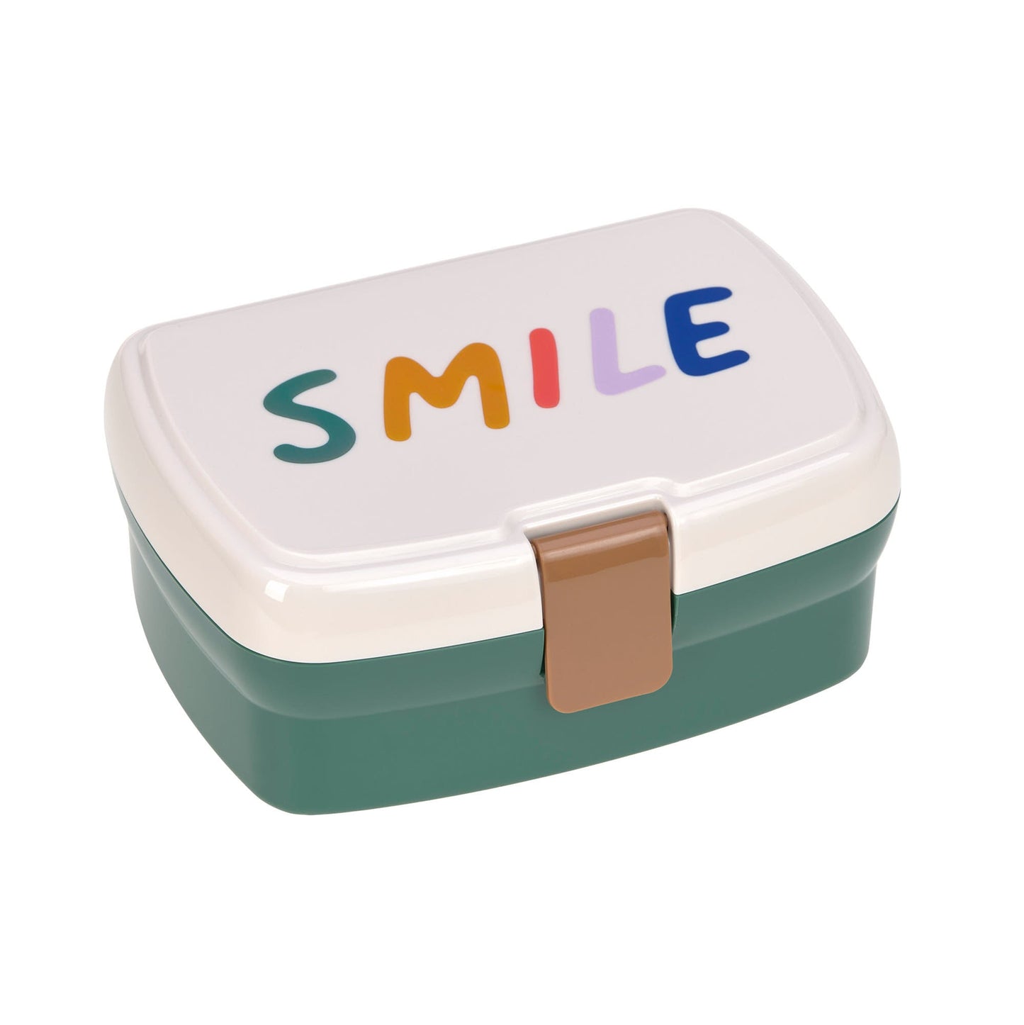 Lässig | Lunchset (Lunchbox / Brooddoos & Drinkfles) Little Gang - Smile Milky/Ocean Green